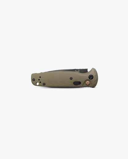 4300 BK CLA| Black G10 OD | Green G10